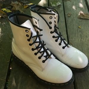 White Dr. Martens Size 8